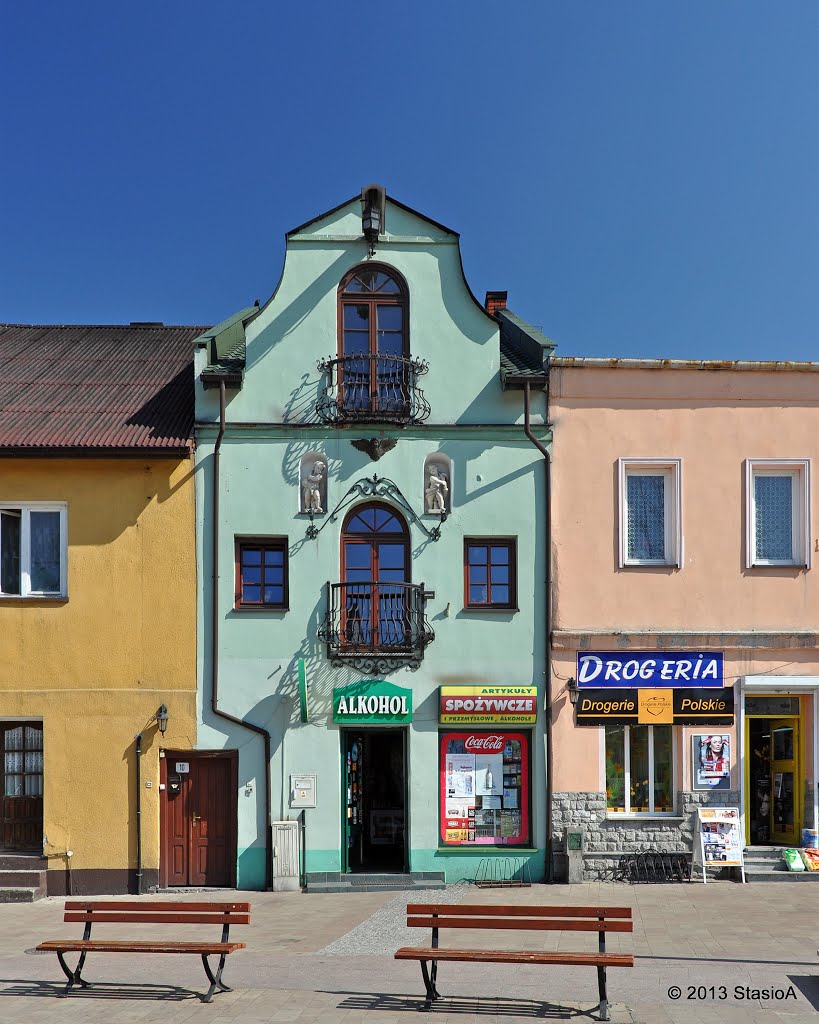 Żarki. Stary Rynek by StasioA