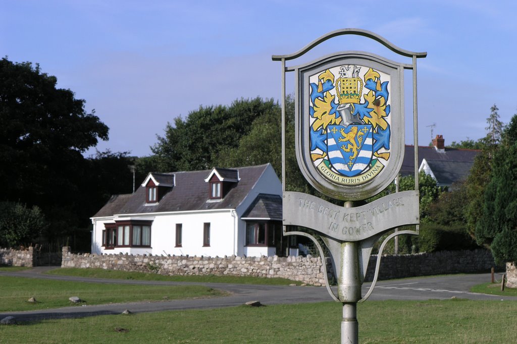 Reynoldston, Village Green by Jan Haas