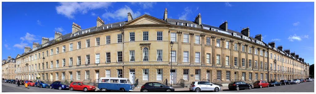 Great Pulteney Street, Bath by Matthew Perks