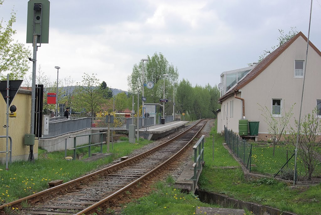 Bahnhof (Haltestation) "Zeughausplatz" - Bad Berka, n.N-W (i) by Herzi♥81