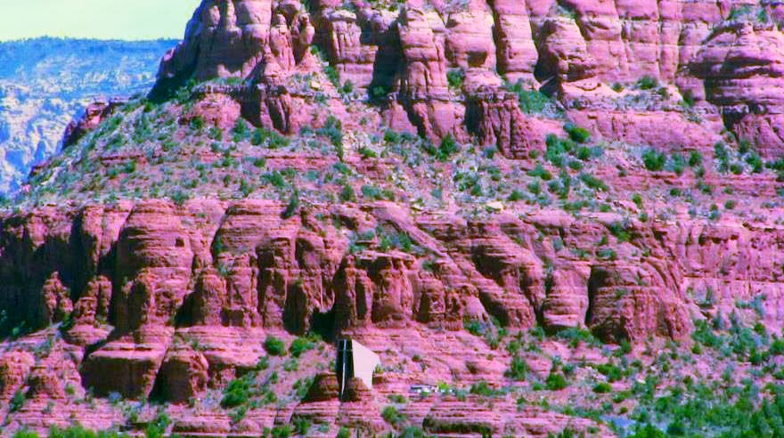 Chapel in the red rocks by JayZee