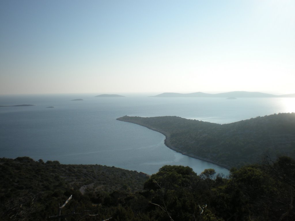 Island Kaprije - view from highest hill of Island Kaprije Dec-Jan 07/08 by Latic