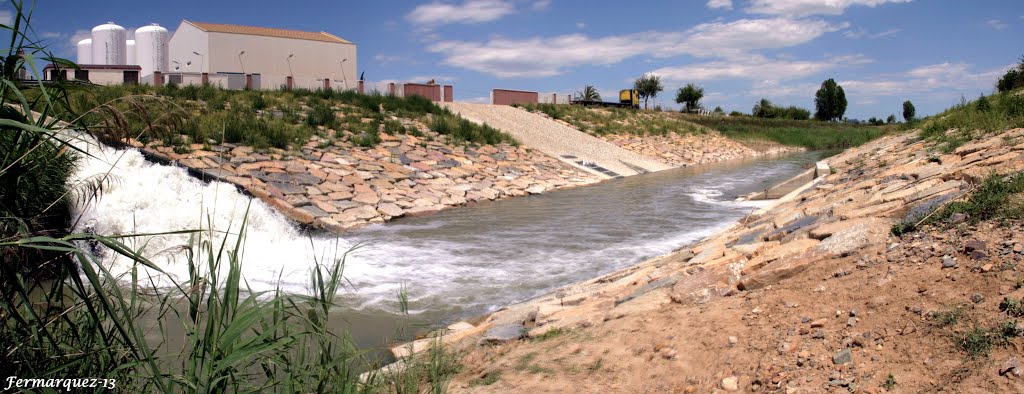 Vertido al río Segura. Depuradora Murcia Sur. 1 by Fermarquez27