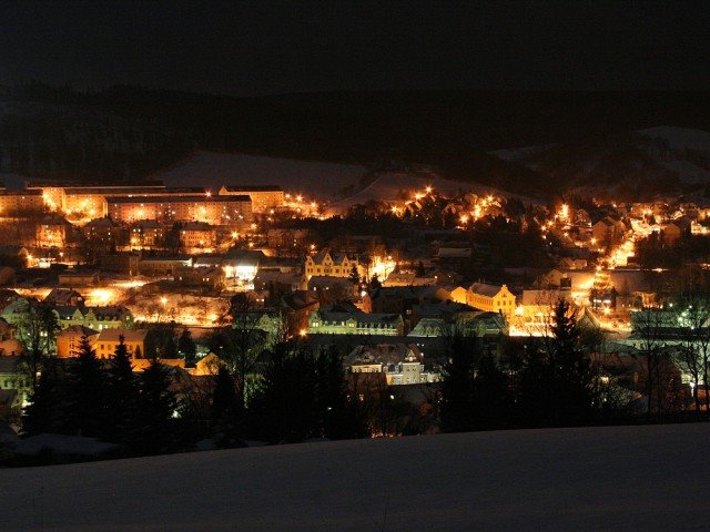 Olbernhau bei Nacht by nachbars-kirsche