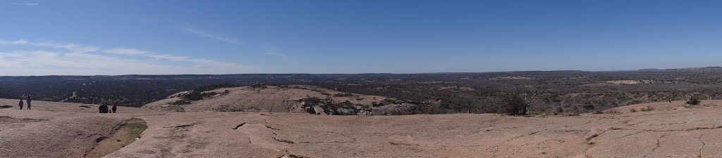 Paonrama from on top of Enchanted Rock by puneetsharma