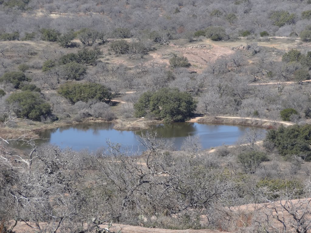 Pond near Enchanted Rock by puneetsharma