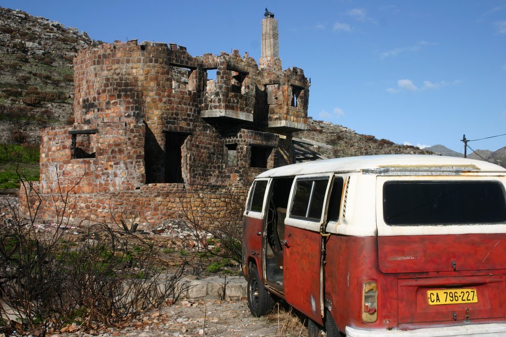 Burned down in a veld fire. by Tillie