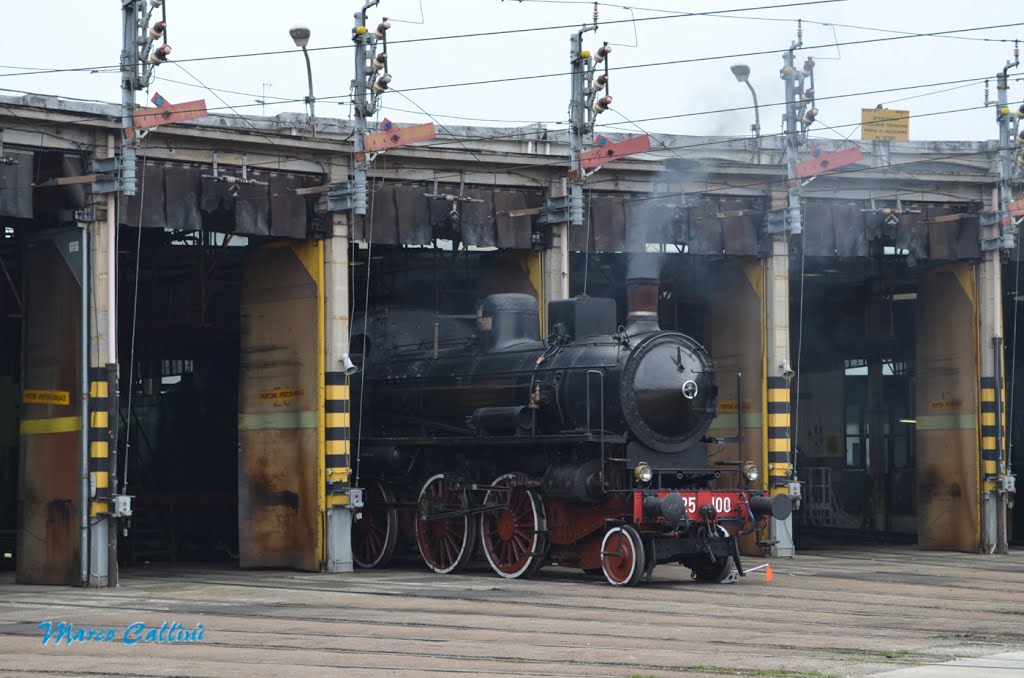 Locomotiva 625 100 a Milano Smistamento MC2013 by Marco Callini