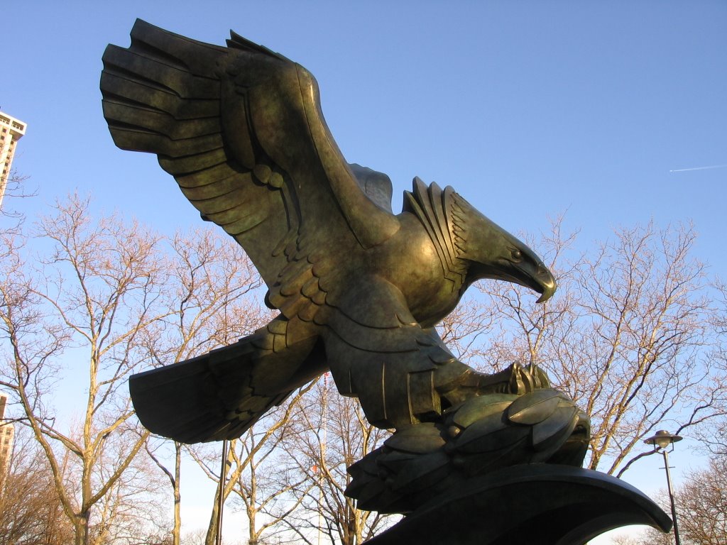 East Coast Memorial at Battery Park (central detail) [001549] by Thorsten