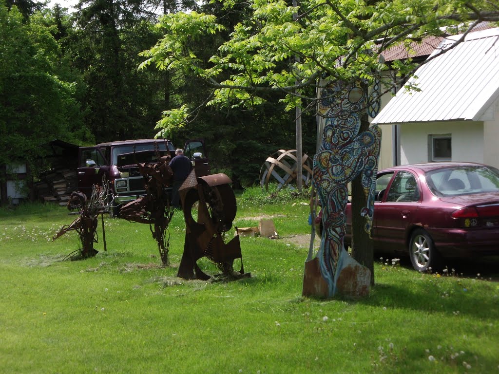 Sculpture Garden by Joe Borsi