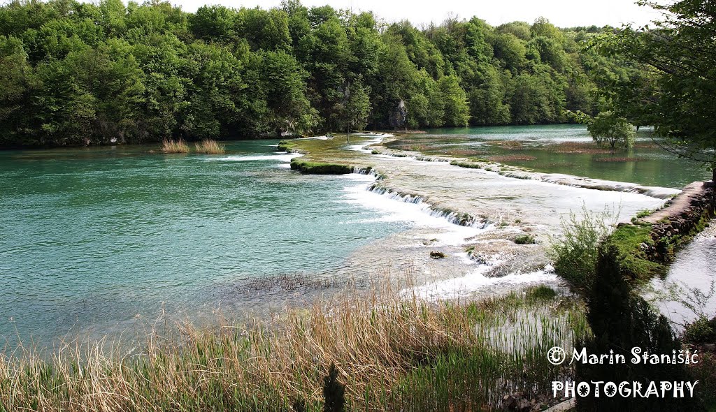 Donji Zvečaj, Croatia - River Mrežnica - little waterfall by Marin Stanisic