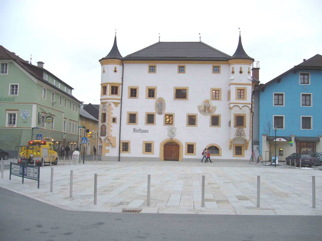 Tamsweg, Marktplatz mit Rathaus by www.archicultura.ch