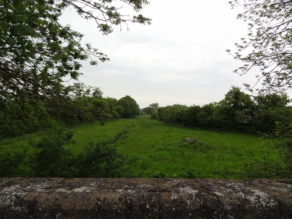 Railway bridge near Roydon by Shadow3512