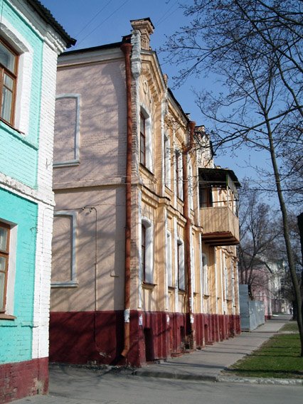 In Gorky street by Sergei Sarychev