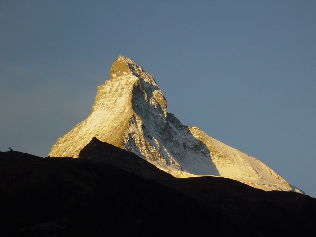 Matterhorn am Morgen by Emil Perren by emil.perren