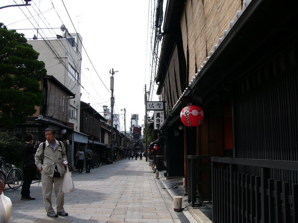 Kyoto, old cityscape, gion-shirakawa by kouichirouhori