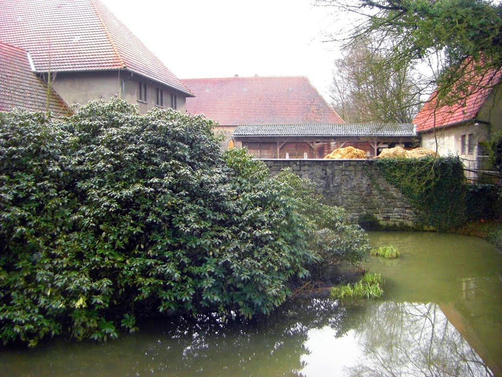 Borgholzhausen, Barnhausen, Wasserschloss Brincke @2009 by orgwin.