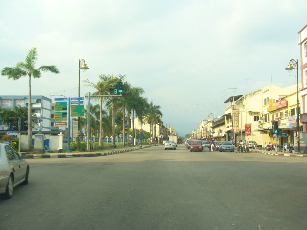 Tangkak town centre，东甲市区 by lalangwang