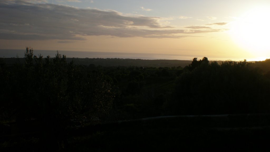 Valle dei templi al tramonto by carmine1979