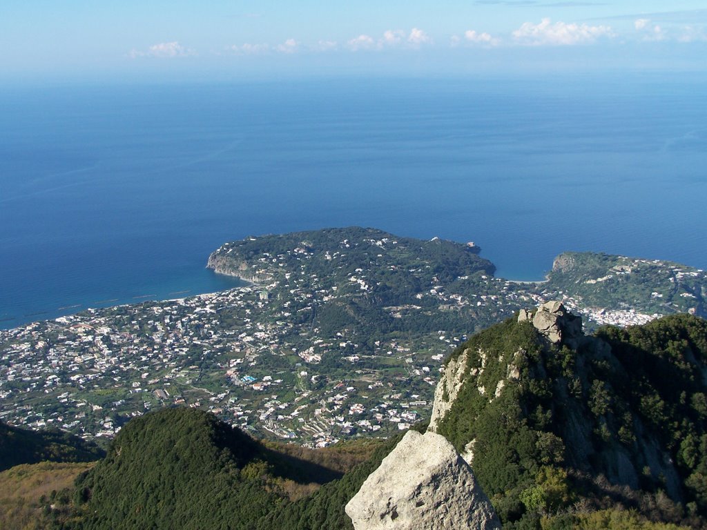 Ischia - Vista dal Monte Epomeo by Konstantin Mitroshenko for Italy