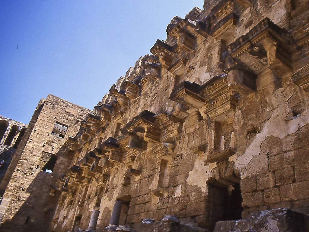 Theater, Aspendos by Thysen Jean