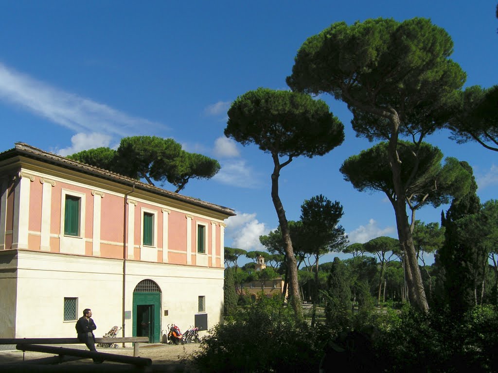 Casina di Raffaello in the park around Villa Borghese by Tomas K☼h☼ut