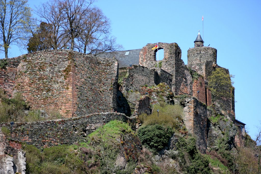 Saarburg Burg by Rainer Breiling