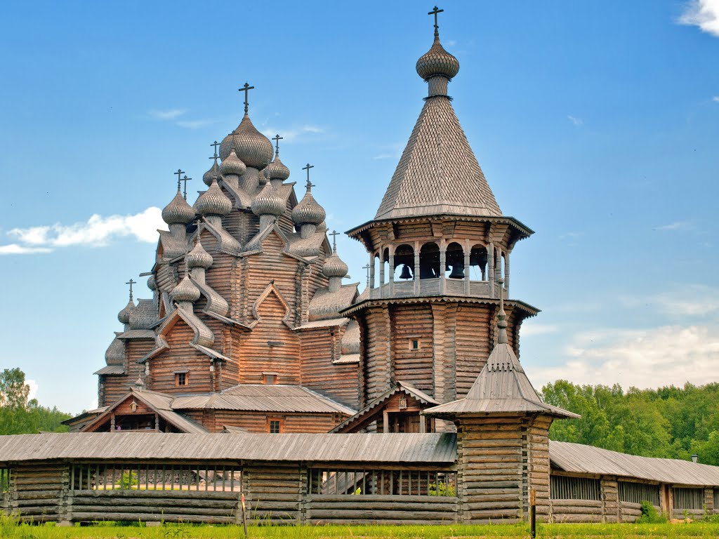 Усадьба Богословка. Церковь во имя покрова пресвятой Богородицы. Manor Bogoslovka. The Church of the Intercession of the Holy Virgin. by Bajguz Igor