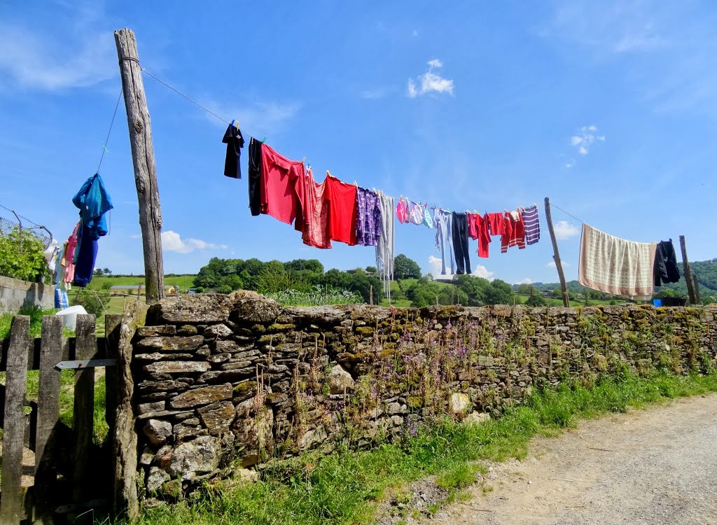 Corde à linge, Vilachá (Galice) by Peregrino2013