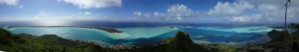 Maupiti - panorama by Yves TREBAOL