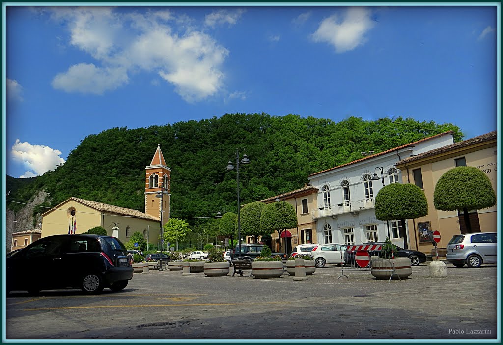 Piazza Enrico Mattei by Paolo Lazzarini