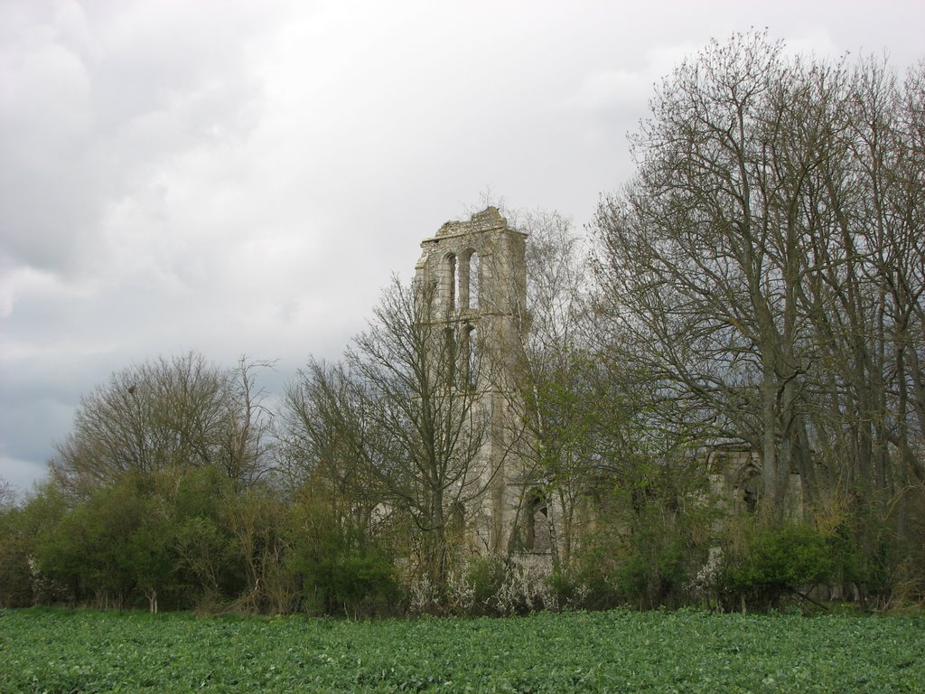 Ancienne Eglise de Bourgon puis Morcourt by DESRENTES ERIC