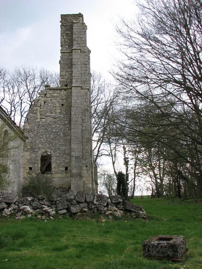 Ancienne Eglise de Bourgon puis Morcourt by DESRENTES ERIC