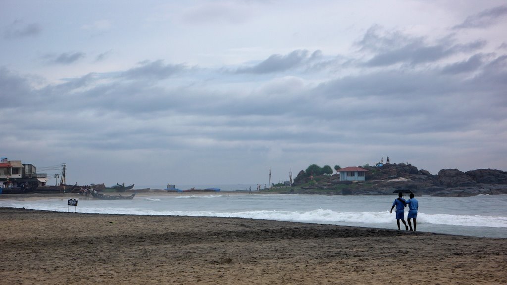 Light House Beach Rd, Kovalam, Thiruvananthapuram, Kerala 695527, India by Aleksandr Fumarov