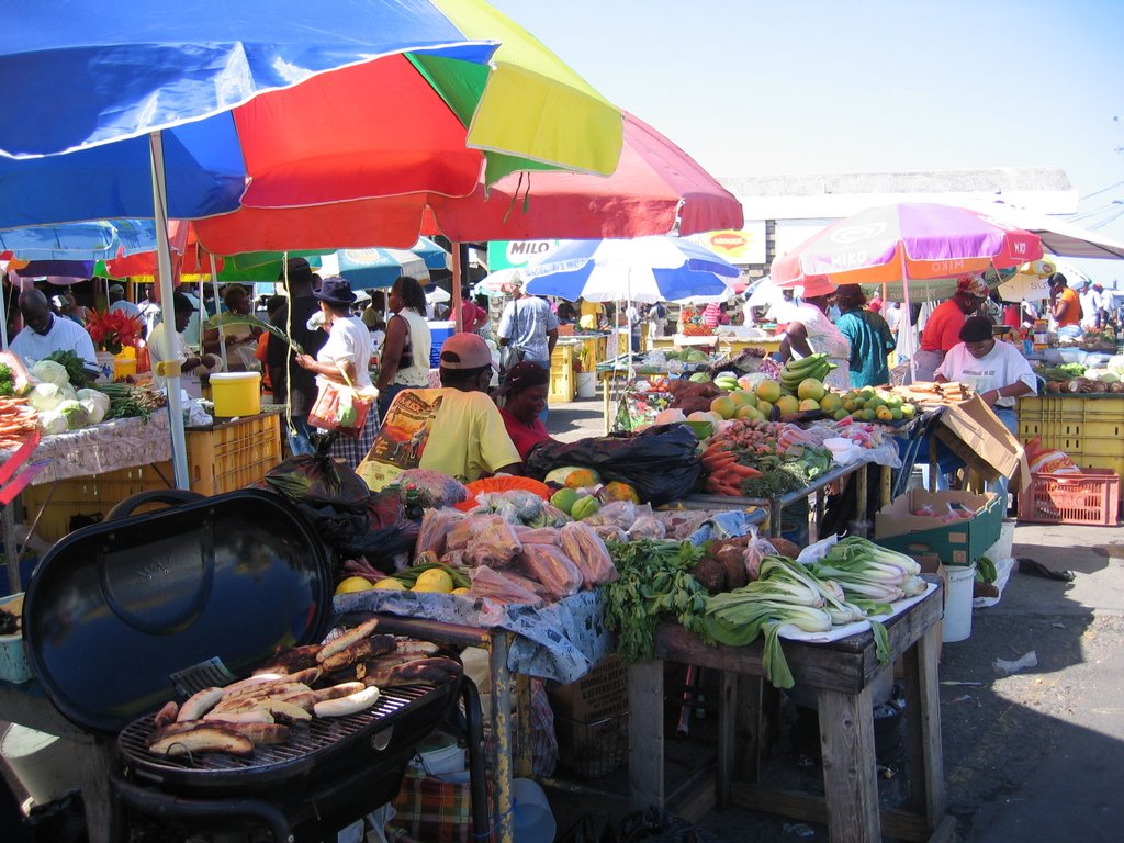 Roseau Market by frank begley