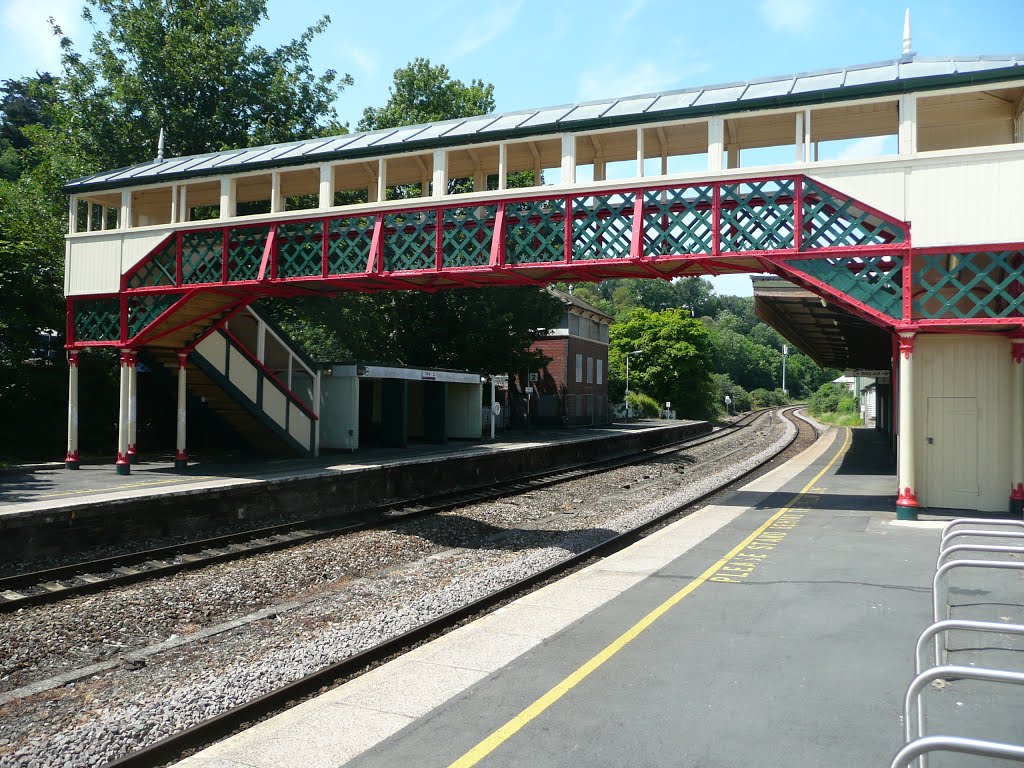 Victorian Footbridge Torre Station by Tony Carter