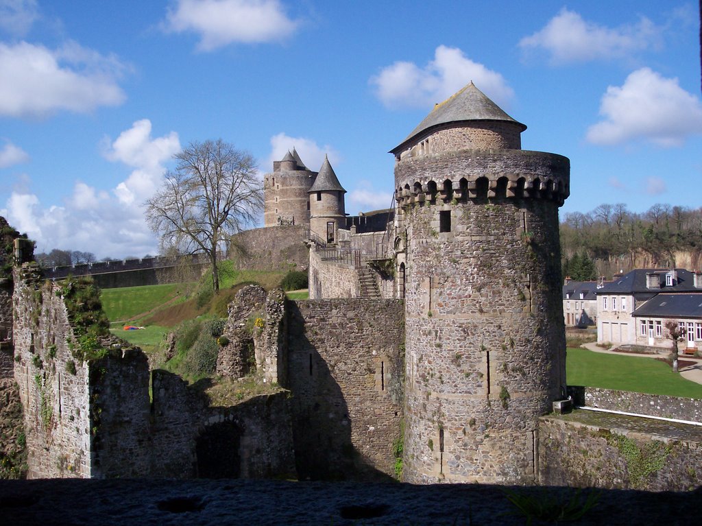 Château de Fougères by jeanmi59