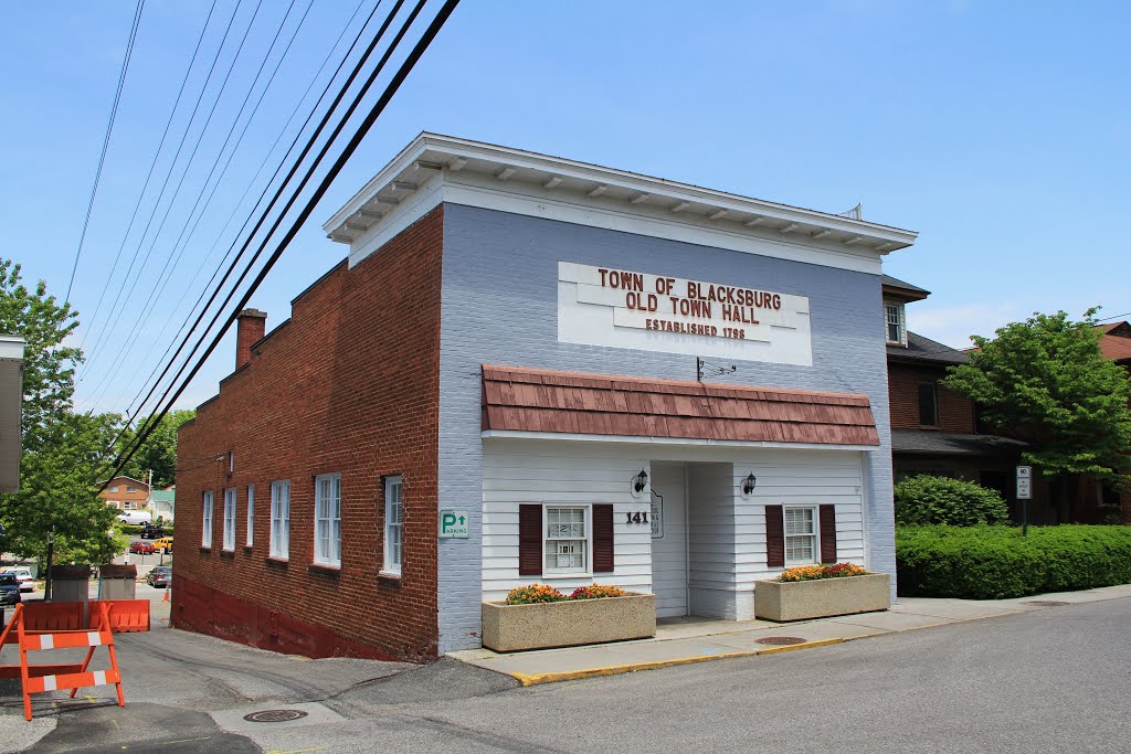 Old Town Hall (1798), Blacksburg VA by John MacKinnon