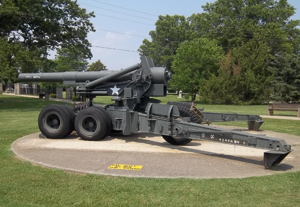 M115 8" Howitzer Fort Knox KY by mastodon60