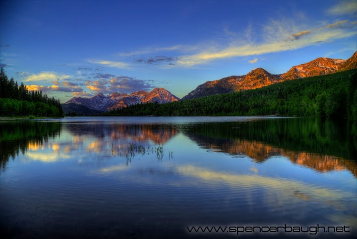 First light at silver lake flat by spencer baugh