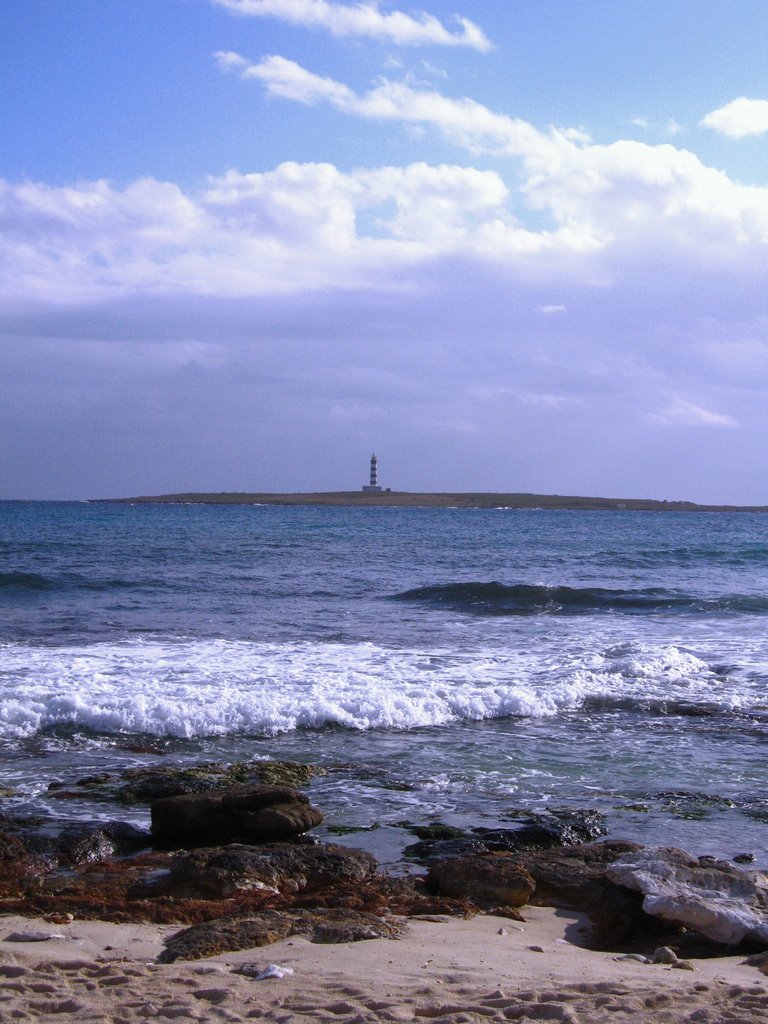 Punta Prima Lighthouse by Sue Adderley