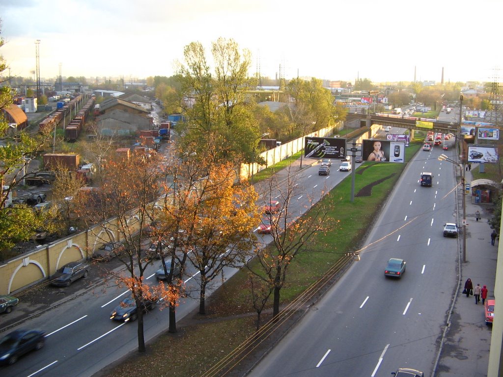 Ligovskiy Avenue by Petr Alendeev