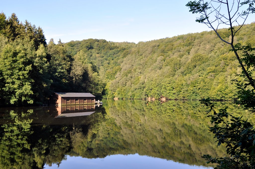 Near the dam "barrage of Nisramont" by johevri