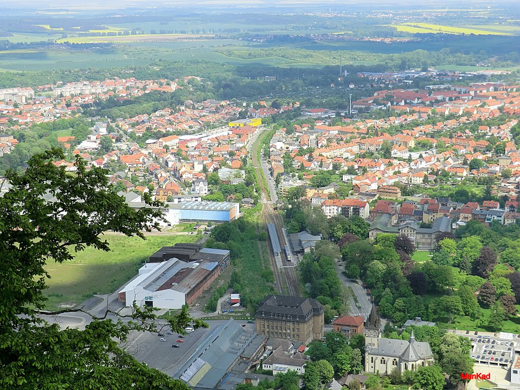 Ein schöner Blick auf * Thale * . by Mankad