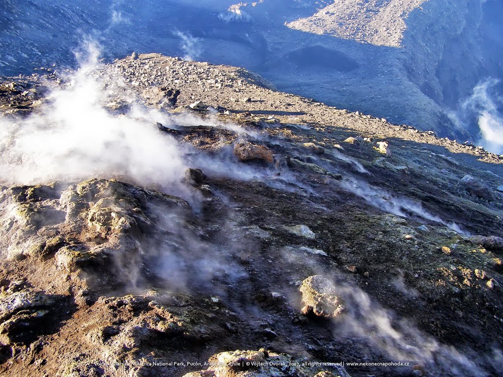 Volcan Villarrica, Villarrica National Park, Pucón, Araucanía, Chile by Vojtech Dvorak