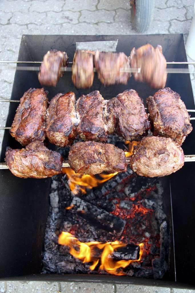 Churrasco, Nationalgericht in Rio Grande do Sul by Herbert Stock