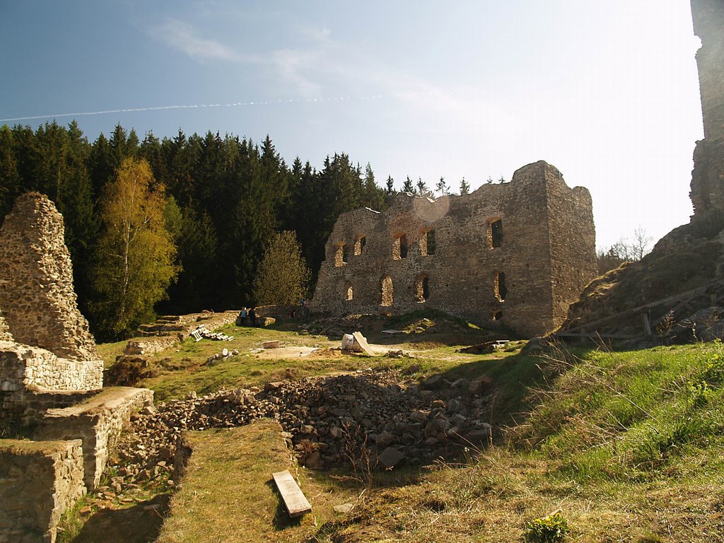 Hrad Rokštejn by František Mach