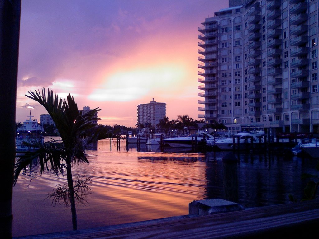 Sunset (view from coconuts restaurant) by ninja636