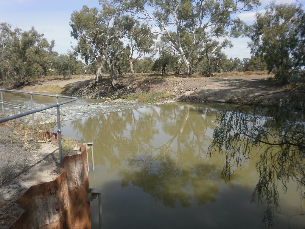 Booligal Weir, New South Wales, Australia by Dr Muhammad J  Siddiqi