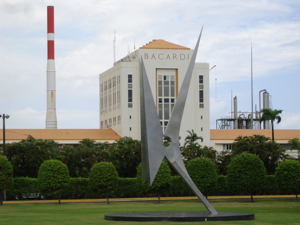 Distilling Tower at Bacardi by Jason Mann